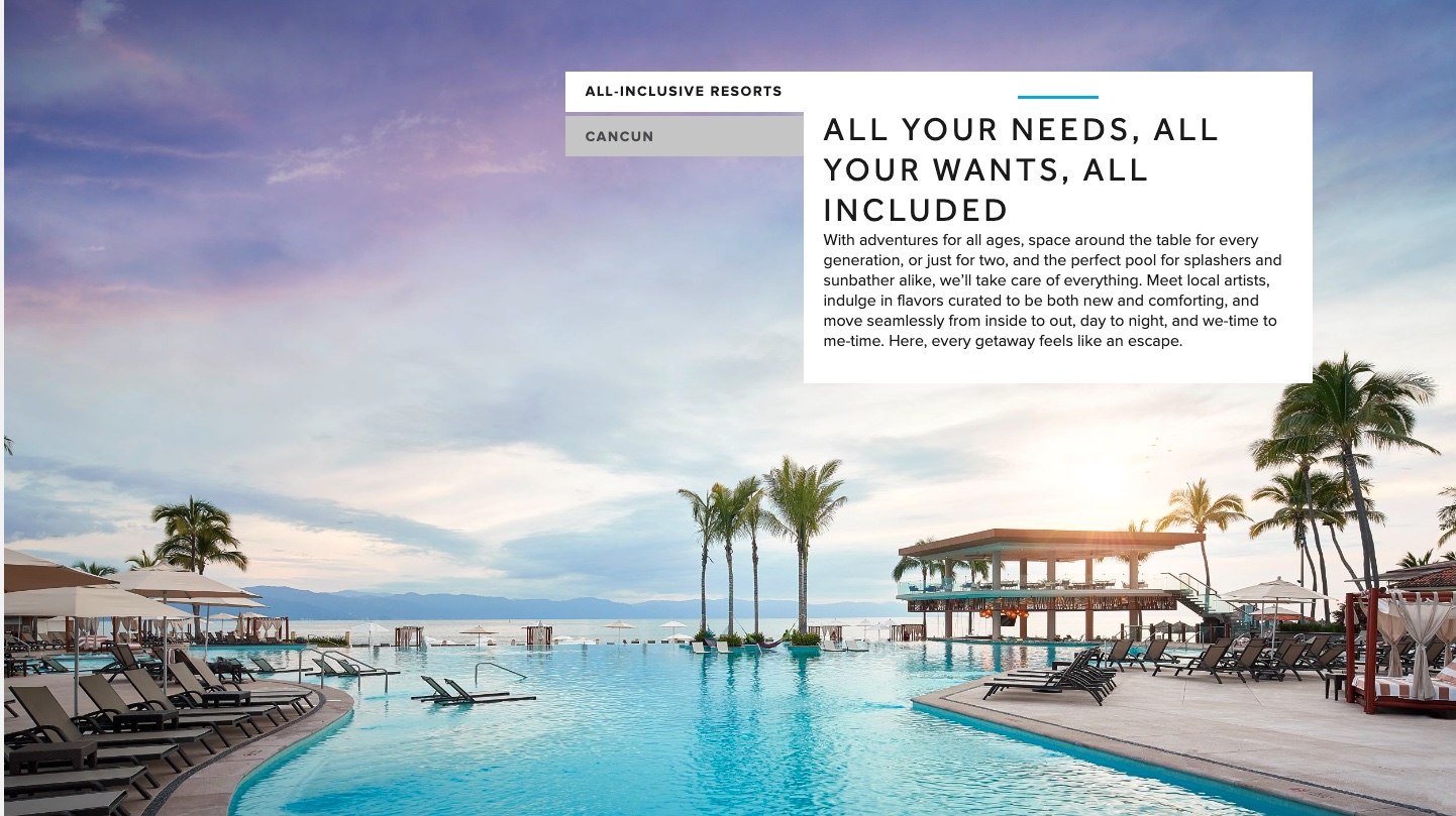 Marriott Hotels All Inclusive