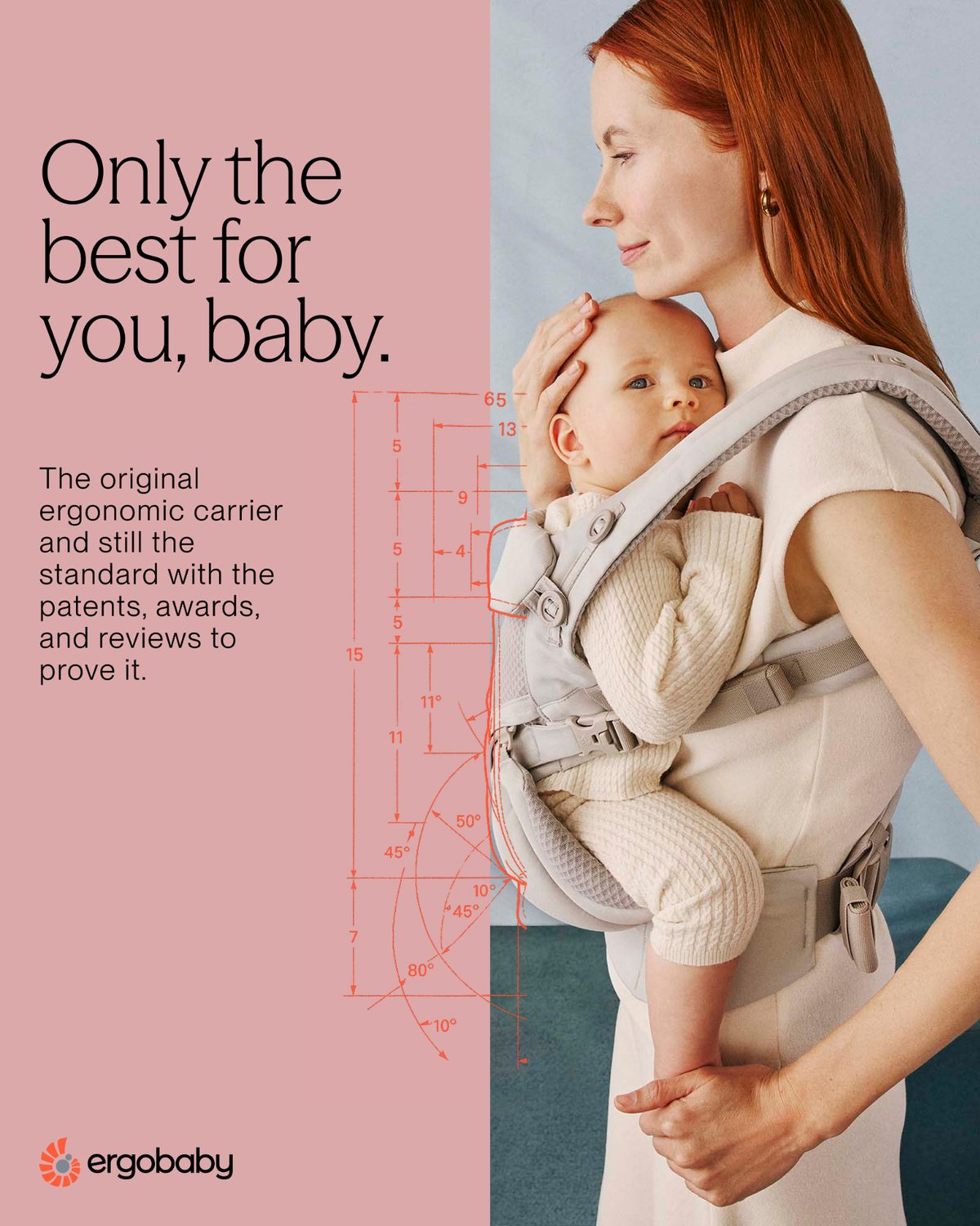 A bold new voice on Ergobaby's performance channels