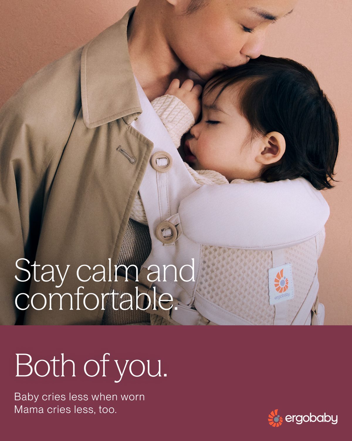 Ergobaby paid social ad